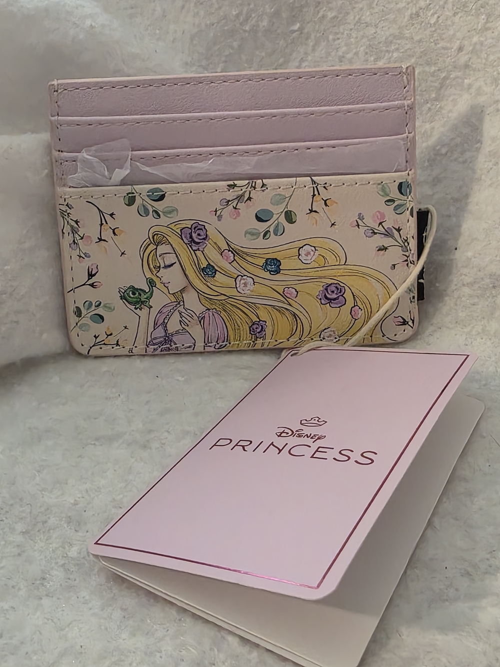 Disney Princess Rapunzel Floral Pink Loungefly Card Holder